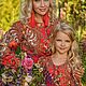 Платье в стиле А-ля Русс - коллекция "Bouquets de Fleur". Платья. Август ван дер Вальс. Ярмарка Мастеров.  Фото №5