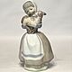Винтаж: "Девочка с козленком", Rosal (Lladro), Испания. Статуэтки винтажные. Елена thing_with_history. Интернет-магазин Ярмарка Мастеров.  Фото №2