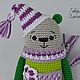 Bear Theme-toy with Squeaker, crochet. Stuffed Toys. Zzabava. Online shopping on My Livemaster.  Фото №2