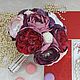 Wedding brooch bouquet 'Purple' Purple brooch bouquet, Wedding bouquets, Moscow,  Фото №1