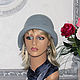 hats: Blue mink. Hats1. Svetlana Chernova. My Livemaster. Фото №5