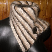 Аксессуары handmade. Livemaster - original item Women`s knitted dickey From Leo. Handmade.