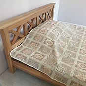 Для дома и интерьера handmade. Livemaster - original item Double bed COUNTRY made of solid beech. Handmade.