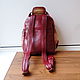 Custom engraved leather backpack for Elena. Classic Bag. Innela- авторские кожаные сумки на заказ.. Online shopping on My Livemaster.  Фото №2