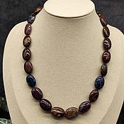 Украшения handmade. Livemaster - original item Beads made of natural petersite ( petersite ). Handmade.