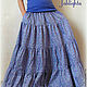 Skirt 'Blueberry mousse'. Skirts. Jahlighta (Jahlighta). Online shopping on My Livemaster.  Фото №2