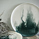 Тарелка Rustic Fog 27cm. Тарелки. Влад Суровегин Rustic Fog. Интернет-магазин Ярмарка Мастеров.  Фото №2