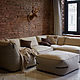 Дизайнерский диван с декоративными ремешками. Диваны. Marina Gonchar. Ярмарка Мастеров.  Фото №5