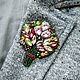 Brooch 'Autumn Bouquet' Leaves Autumn Berries, Brooches, Gagarin,  Фото №1