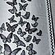 Дорожка на стол "Бабочки" с вязаным кружевом. Скатерти. 'СКАЗОЧНО КРАСИВО'-текстиль для дома. Ярмарка Мастеров.  Фото №5