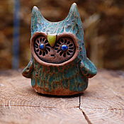 Музыкальные инструменты ручной работы. Ярмарка Мастеров - ручная работа Tin Whistle Owl. Handmade.