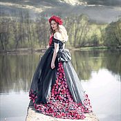 Будуарное платье "лилия"