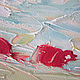 "Туманное утро" 60х60 см картина маслом мастихином пейзаж. Картины. ArtGeo Gallery. Ярмарка Мастеров.  Фото №4