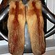 Red fox vest. Vests. Forestfox. Family Fur Atelier. Online shopping on My Livemaster.  Фото №2