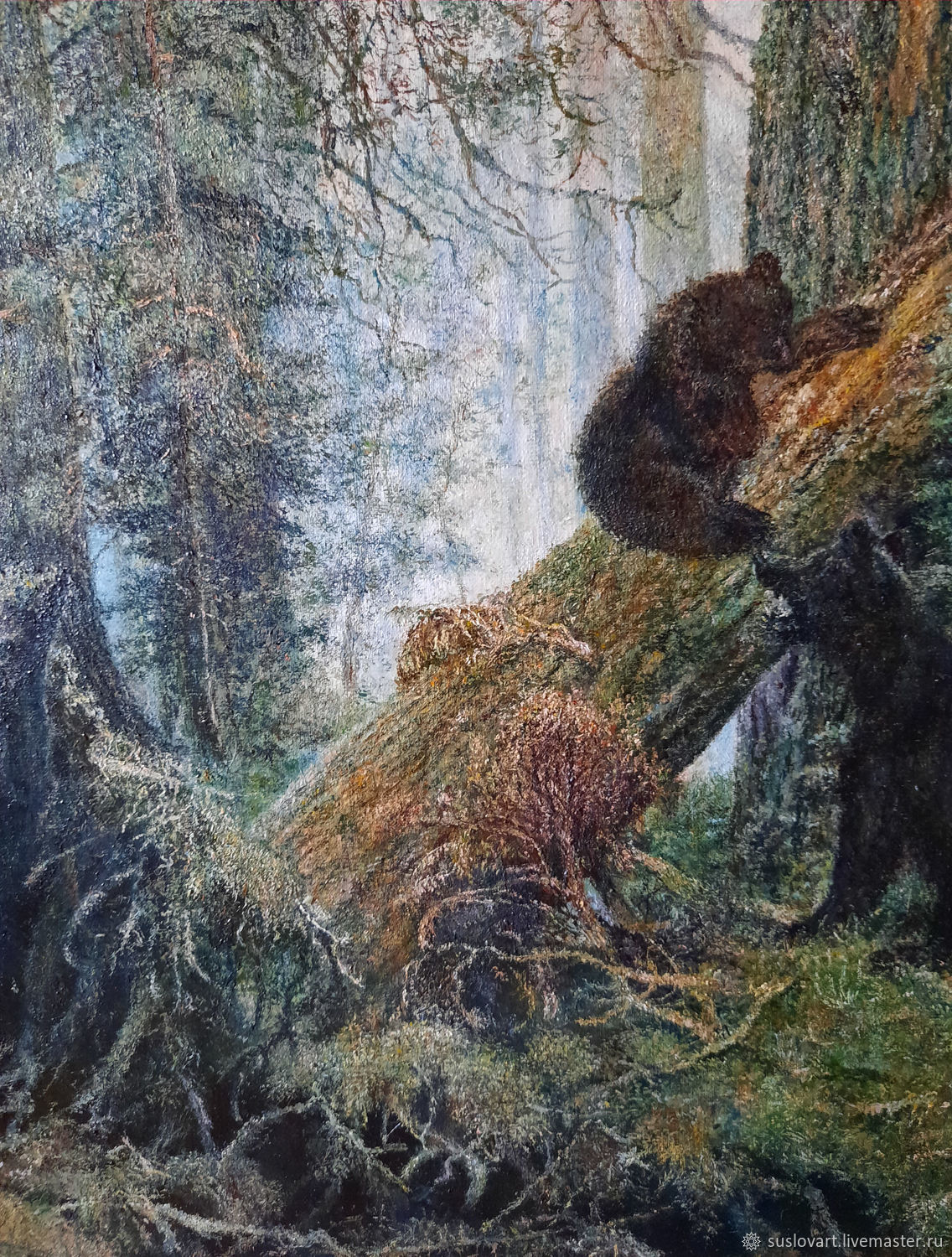 Шишкин Иван Иванович утро в Сосновом лесу