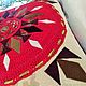 Подушка декоративная интерьерная Золото инков. Подушки. Elena.artquilt. Ярмарка Мастеров.  Фото №4