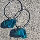 Серьги из коллекции "Pieces of ice" кварц. Серьги-продевки. Украшения Darya_your_jewelry. Интернет-магазин Ярмарка Мастеров.  Фото №2