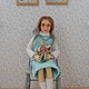 Заказать  Крошечная кукла, 2,5 см, масштаб 1:48. Миниатюра Марии Корабельниковой. Ярмарка Мастеров. . Шарнирная кукла Фото №3