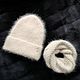 Шапка и снуд. Комплекты головных уборов. Knit hats. Ярмарка Мастеров.  Фото №5