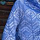 Chal de lino de punto calado de Aciano. Shawls. Brillantes chales. My Livemaster. Фото №5