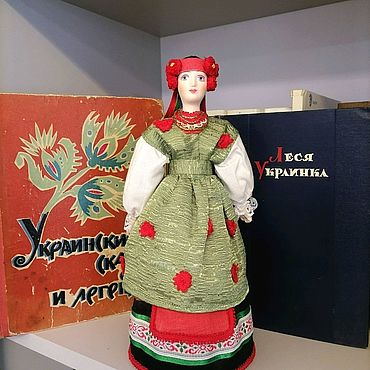 Куклы и игрушки ручной работы. Ярмарка Мастеров - ручная работа Кукла фарфоровая Украинка (модель № 0062). Handmade.