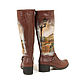 Order Women's boots 'Vintage. Pelle Volare. Livemaster. . High Boots Фото №3