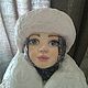 Ватная кукла под елку дед мороз и снегурочка. Дед Мороз и Снегурочка. DIY-Christmas toys. Интернет-магазин Ярмарка Мастеров.  Фото №2