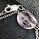 Серебряное колье с аметистом "Lilac drops". Колье. Mits jewelry. Ярмарка Мастеров.  Фото №4