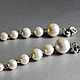 Long earrings with pearls, Earrings, Nizhny Novgorod,  Фото №1