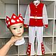 New Year's Pantsuit for the girl Queen Fly Agaric. Carnival costumes for children. Дом-Тади | Костюмы персонажей | Новогодние костюмы (dom-tadi). Online shopping on My Livemaster.  Фото №2
