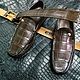 Moccasins and belt, men's gift set made of crocodile leather. Moccasins. SHOES&BAGS. My Livemaster. Фото №5