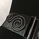 Order belt-elastic band Snail gloss Black h-60mm, can be different color. elastic belt. Livemaster. . Belt Фото №3