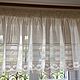 Order Curtains of linen ' Air pelmet'. Linen fantasy. Livemaster. . Curtains1 Фото №3