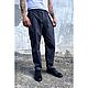 Брюки мужские из конопляного холста Canvas Hemp Single Pleat Pant Grey, Брюки мужские, Нижний Новгород,  Фото №1