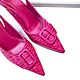 Туфли Fibbia croco rosa. Туфли. MIKYAMO *обувь ручной работы*. Ярмарка Мастеров.  Фото №4