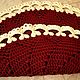 Handmade carpet knotted cord Christmas star. Carpets. knitted handmade rugs (kovrik-makrame). My Livemaster. Фото №6