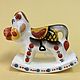 Cow Dumka rocking chair porcelain. Figurine. Veselyj farfor. Online shopping on My Livemaster.  Фото №2