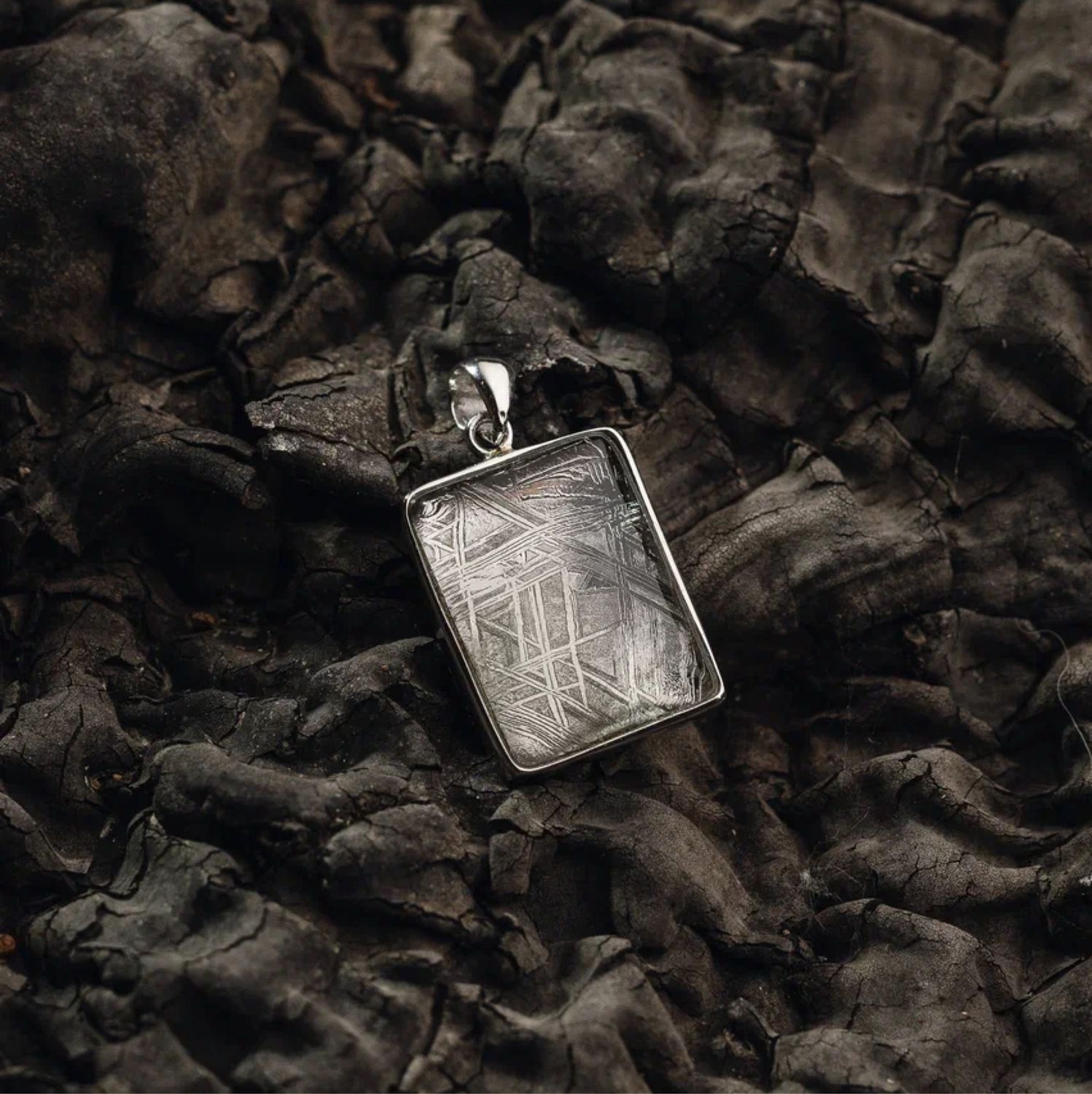 Метеорит в кулоне, символ силы и удачи, Кулон, Новоорск,  Фото №1