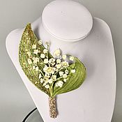 Цветы и флористика handmade. Livemaster - original item Lily of the valley bouquet. Handmade.