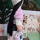 Текстильная кукла Синди. Мягкие игрушки. Natalia (dobryeigrushki). Интернет-магазин Ярмарка Мастеров.  Фото №2