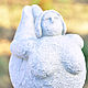 Ideal forms No. №7 yoga shalabhasana concrete figurine of a woman. Garden figures. Decor concrete Azov Garden. Online shopping on My Livemaster.  Фото №2