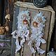 Серьги  в стиле bohemian chic " Fleur ". Аксессуары для питомцев. Elena. Ярмарка Мастеров.  Фото №7