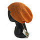 Unisex cotton hat ' Orange sky', Caps, Moscow,  Фото №1