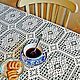 Tablecloth knitted Margo  The crocheted tablecloth Beautiful  tablecloth rectangular  buy tablecloth