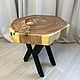Журнальный столик из карагача. Столы. Luxury Wood. Интернет-магазин Ярмарка Мастеров.  Фото №2