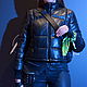 Leather jacket down jacket, Outerwear Jackets, Pushkino,  Фото №1