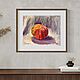  Oil painting Still Life 'Orange Pumpkin'. Pictures. Fine Art for Joy. Online shopping on My Livemaster.  Фото №2