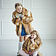 Fox fur kids coat in red. Childrens outerwears. Forestfox. Family Fur Atelier. Online shopping on My Livemaster.  Фото №2