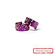 Titanium Purple Zipper Earrings. Earrings. Jewelry Laboratory Alter Ego. My Livemaster. Фото №5