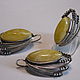 A set of silver with amber "Spring", Jewelry Sets, Kaliningrad,  Фото №1